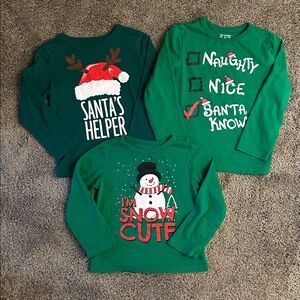 The Children’s Place Toddler Boy’s Bundle of 3 Long Sleeve Shirts Sz 3T